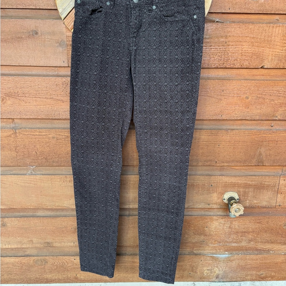 Prana Textured Dark Gray Corduroy Pants sz 2